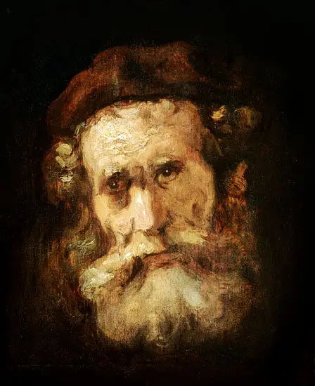 En rabbi - Rembrandt