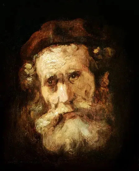 En rabbi - Rembrandt