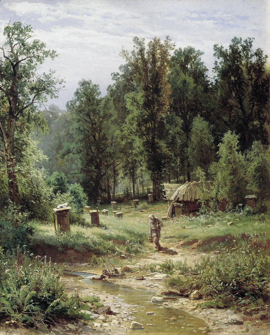 En biavler i skoven - Ivan Chichkine