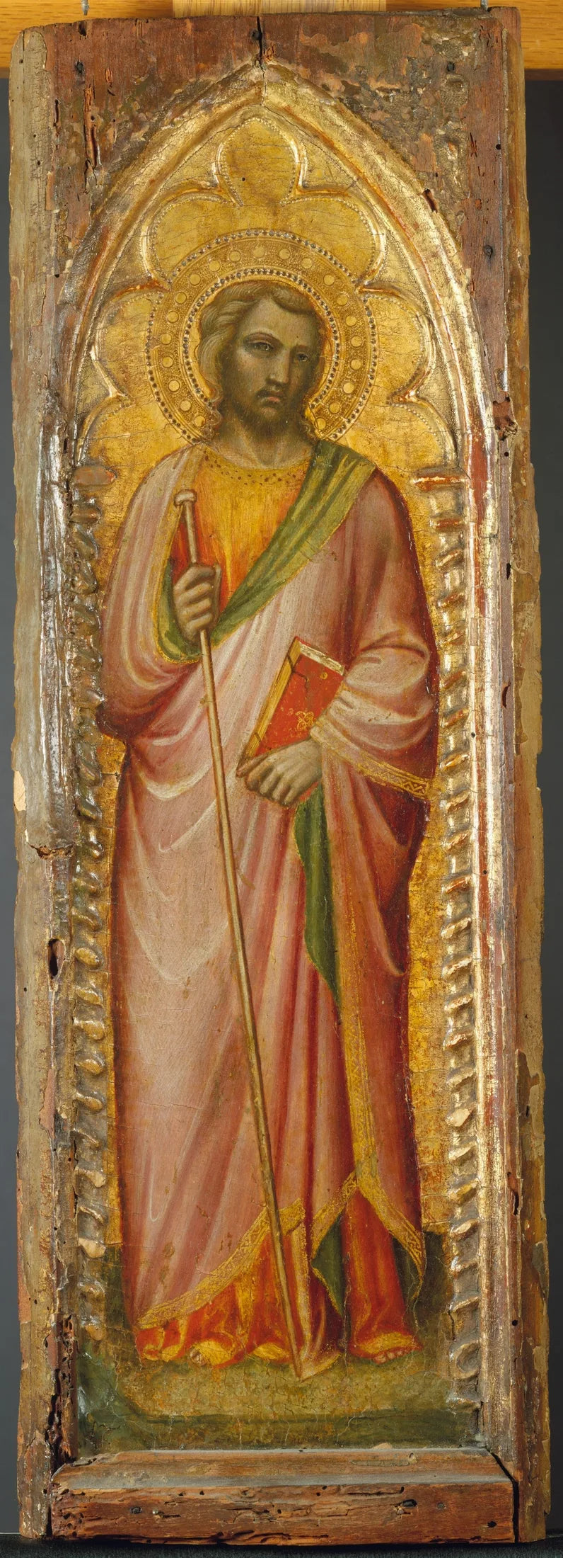 En helgen, kanskje Jakob den større. - Spinello Aretino