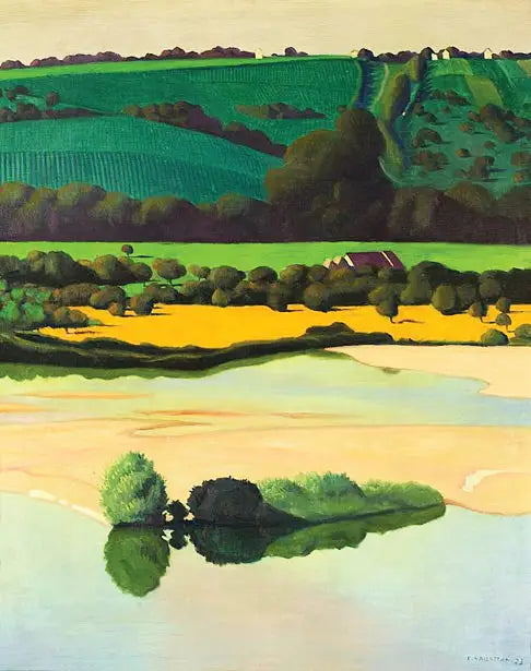 En aften ved Loire - Félix Vallotton