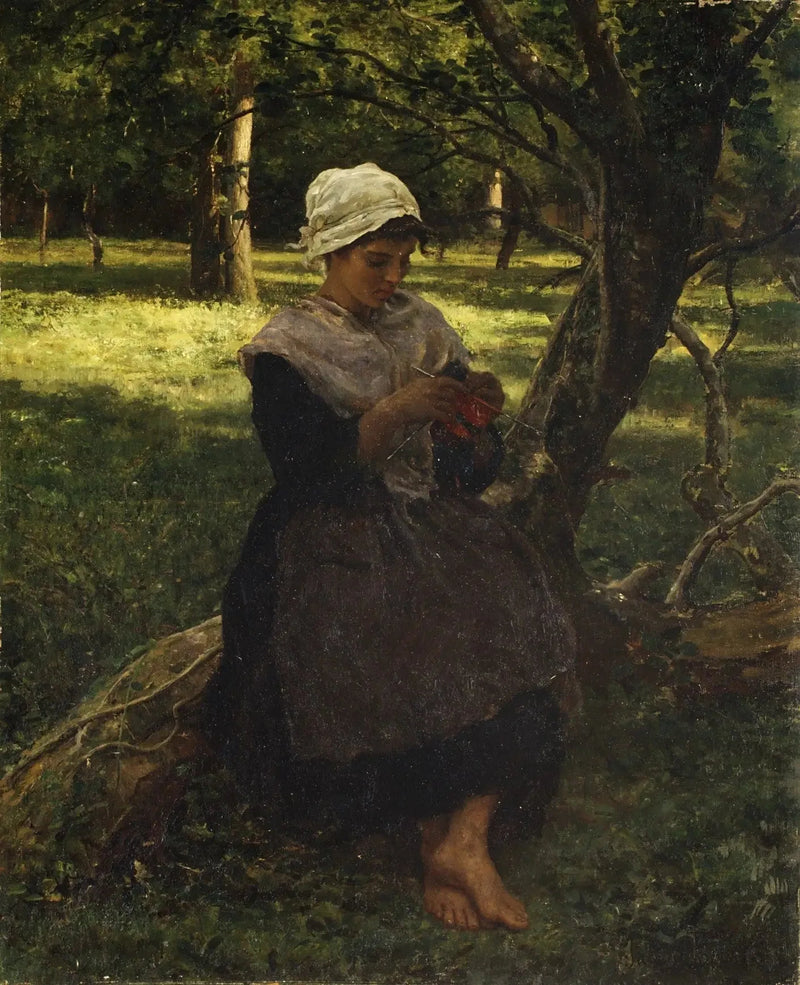 En bonde trøje - Jules Breton