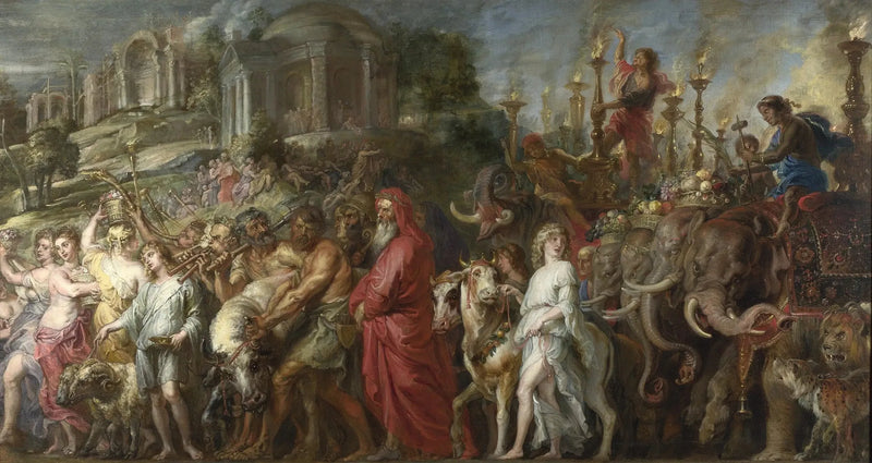 En romersk triumf - Peter Paul Rubens