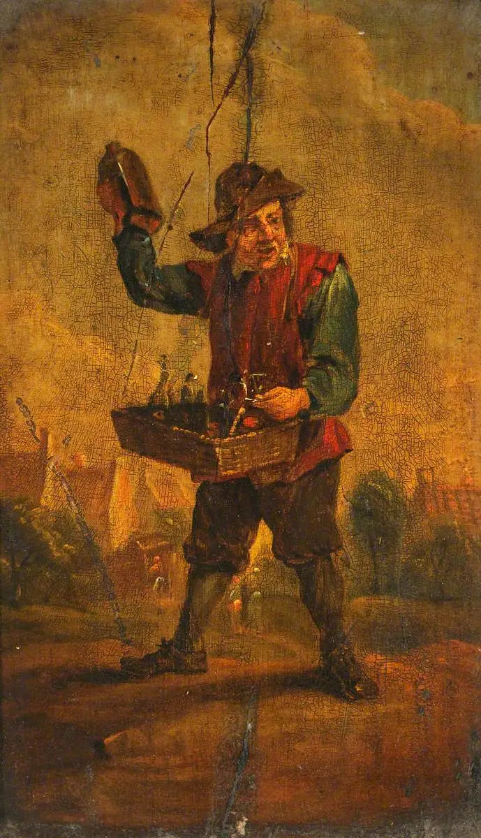 En ambulant medicinemand - David Teniers den Yngre
