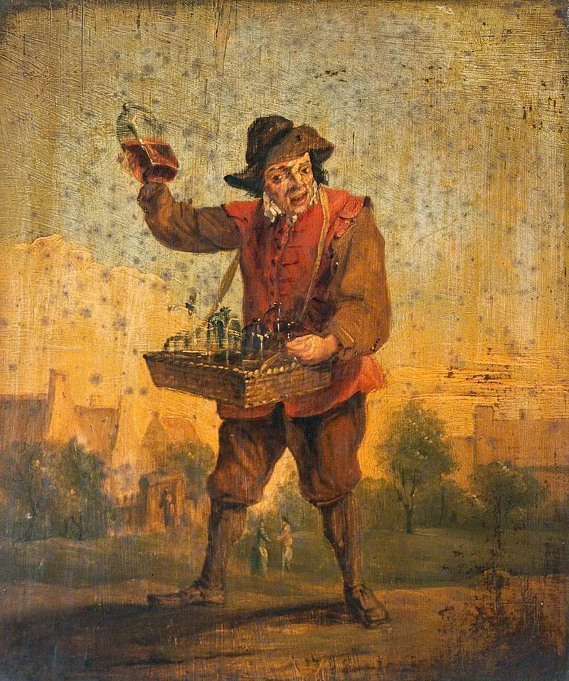 En medicinforhandler - David Teniers den Yngre