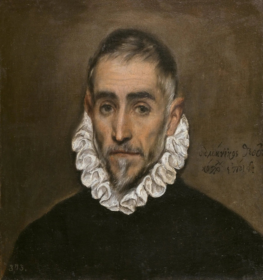 En gammel herre - El Greco