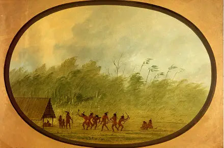 Un wigwam de Connibo - George Catlin - Alpha Reproduction