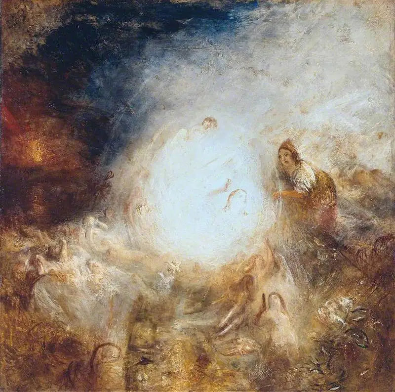 Undine giver ringen til Massaniello, fisker fra Napoli - J. M. W. Turner