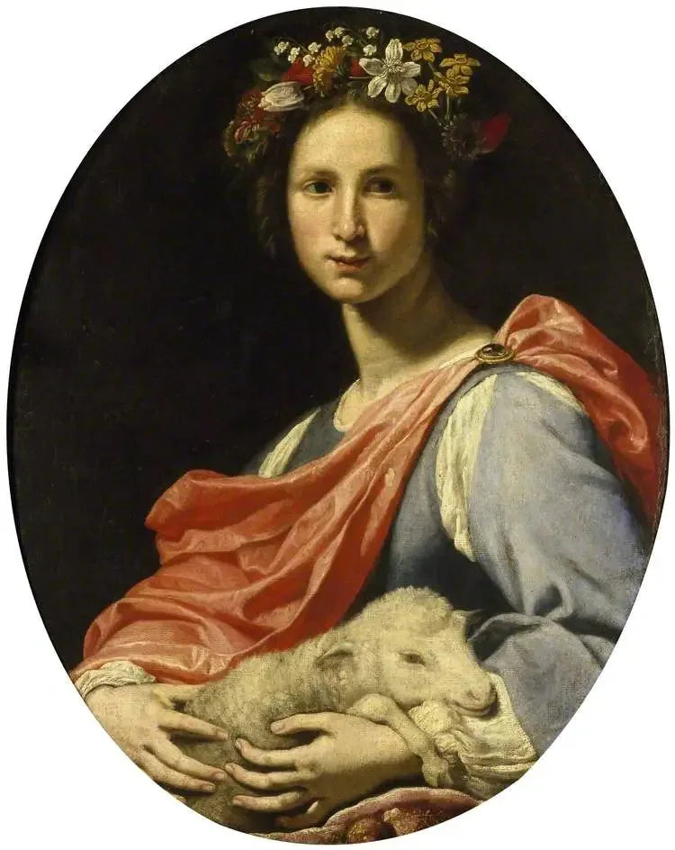 En allegori om uskyldighed - Lorenzo Lippi