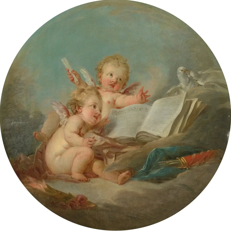 En allegori af musikken - François Boucher