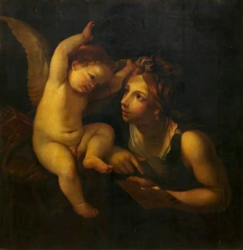 En allegori af maleriet - Guido Reni