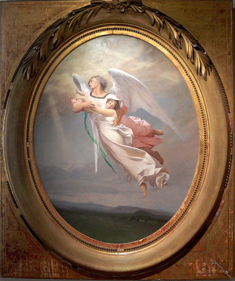 En sjæl båret af en engel - Jean-Léon Gérôme