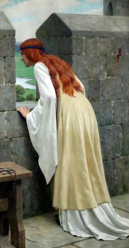 En ankomst - Edmund Blair Leighton