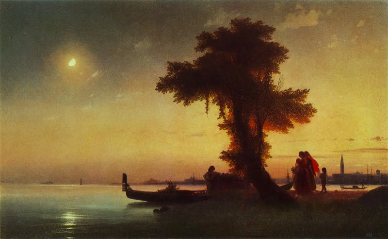 En bugt nær Venedig - Ivan Aïvazovski