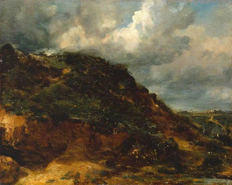 En bank på Hampstead Heath - John Constable