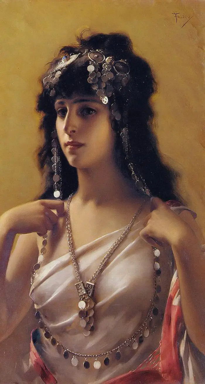 En orientalsk skønhed - Luis Ricardo Falero