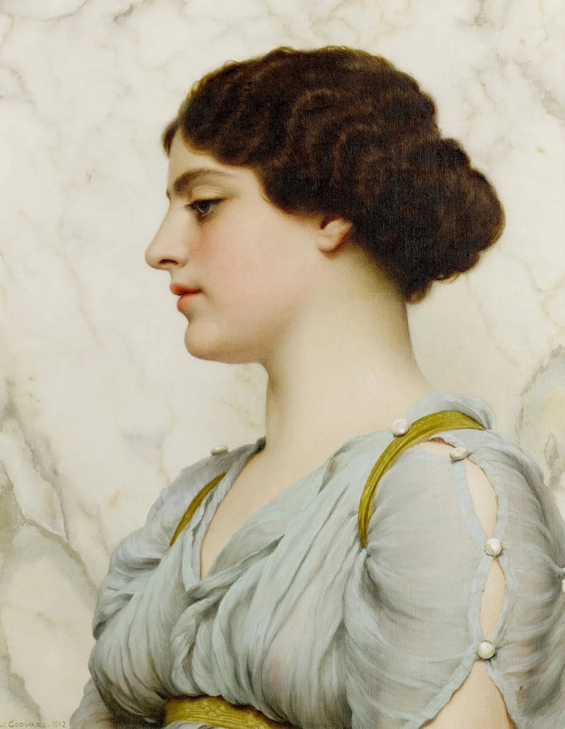 En romersk skønhed - John William Godward