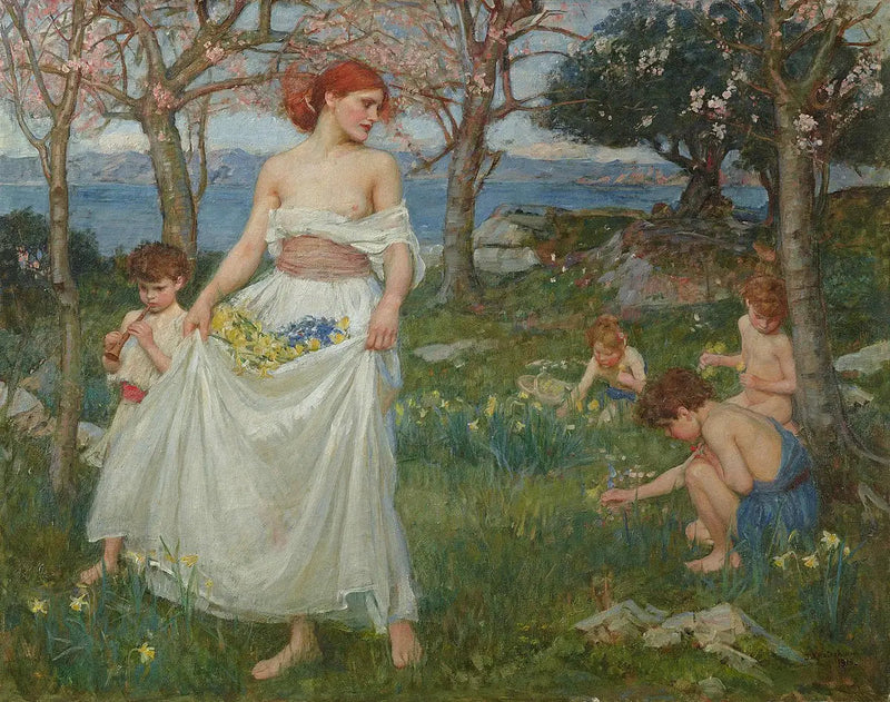 En sang om foråret - John William Waterhouse