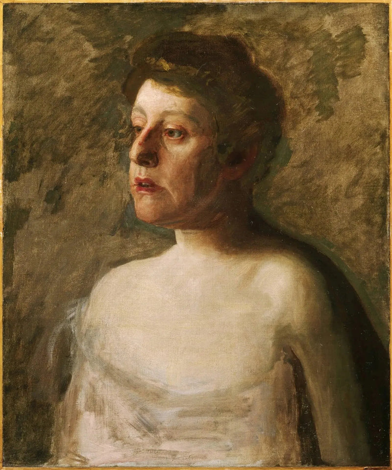 En sangerinde (Fru W.H. Bowden) - Thomas Eakins