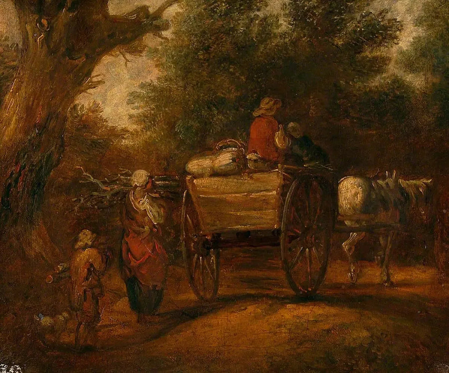 En landbrugsvogn - Thomas Gainsborough