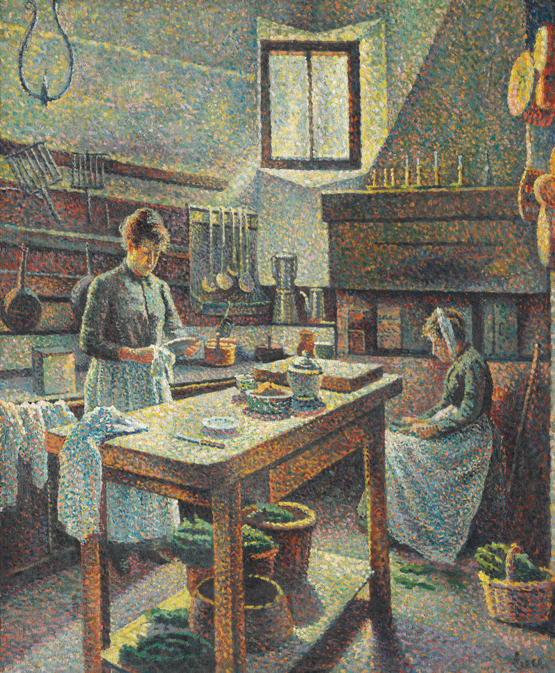 Et Køkken - Maximilien Luce