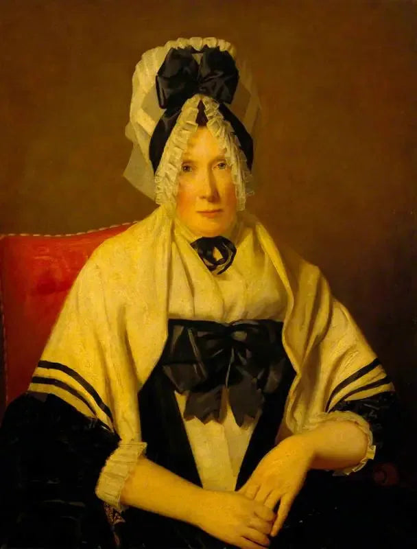 En dame med blondehue (måske Ann Edgar, Lady Raeburn) - Henry Raeburn