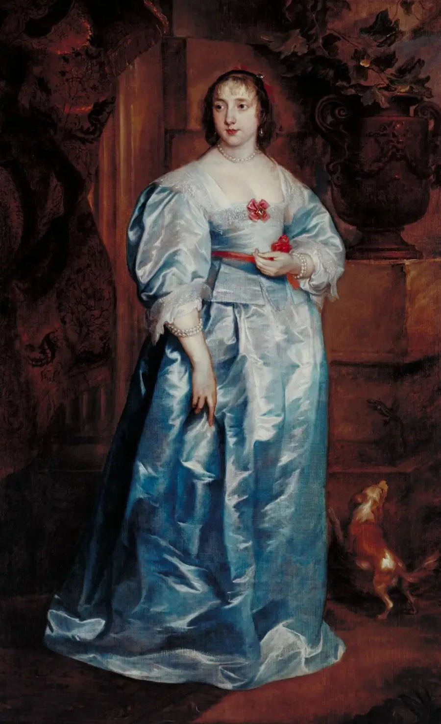 En dame af Spencer-familien - Antoine van Dyck