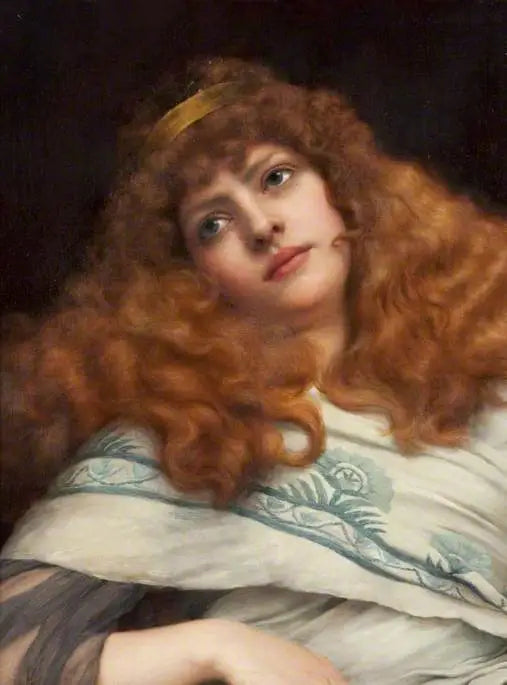 En dame - John William Godward