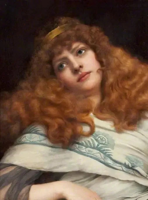 En dame - John William Godward