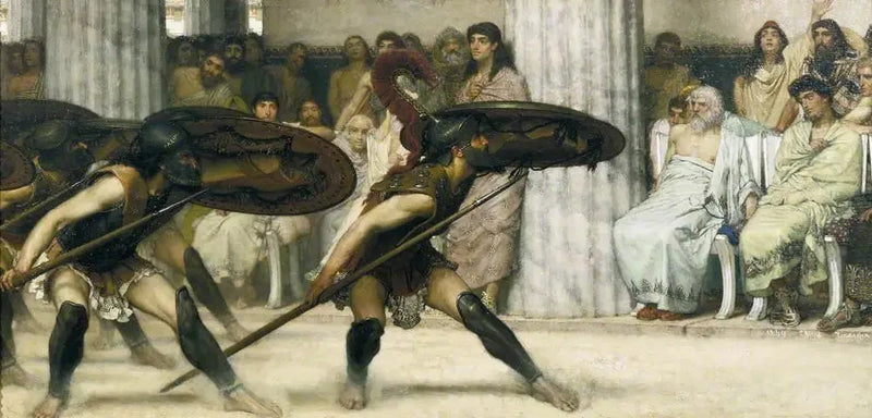 En dans i Pyrrhus - Lawrence Alma-Tadema