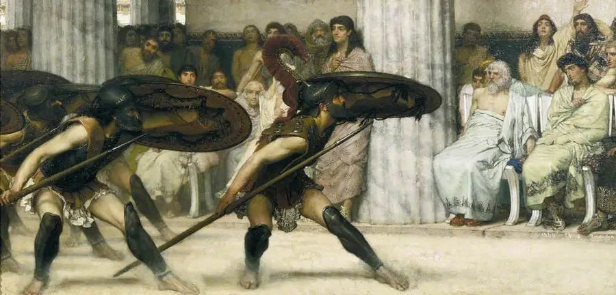 En dans i Pyrrhus - Lawrence Alma-Tadema