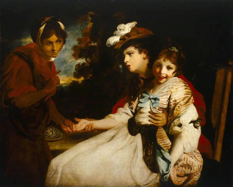 En spåkvinde - Joshua Reynolds