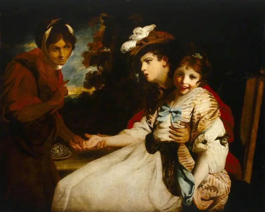 En spåkvinde - Joshua Reynolds