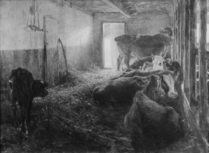 En stald - Viggo Johansen