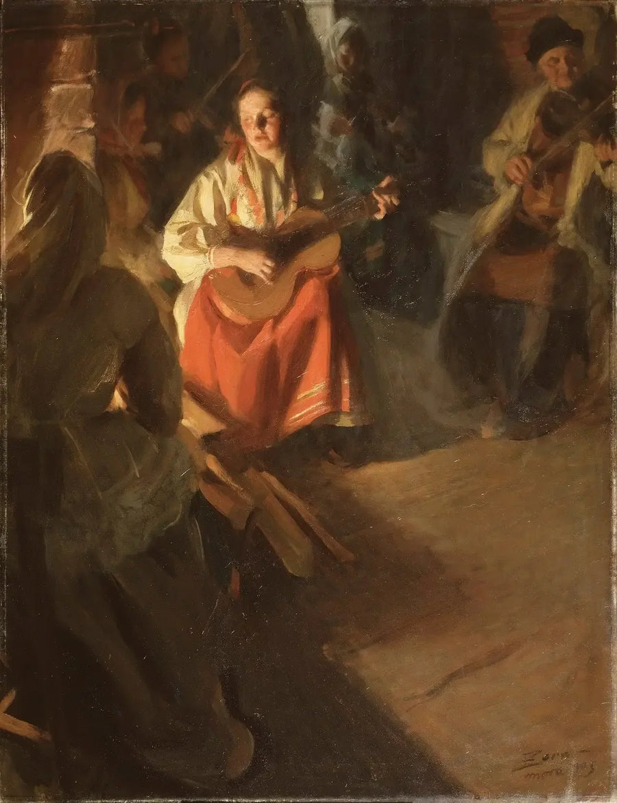 En familie af musikere - Anders Zorn