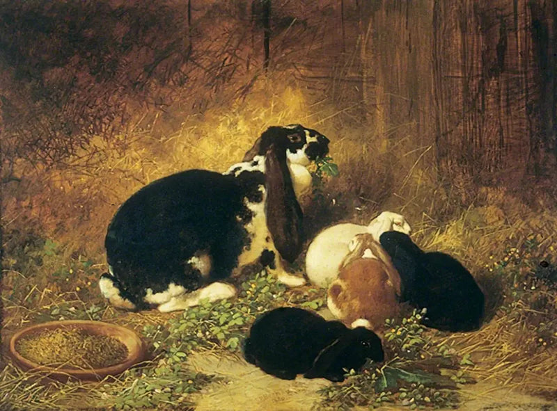 En lykkelig familie - John Frederick Herring, Sr.