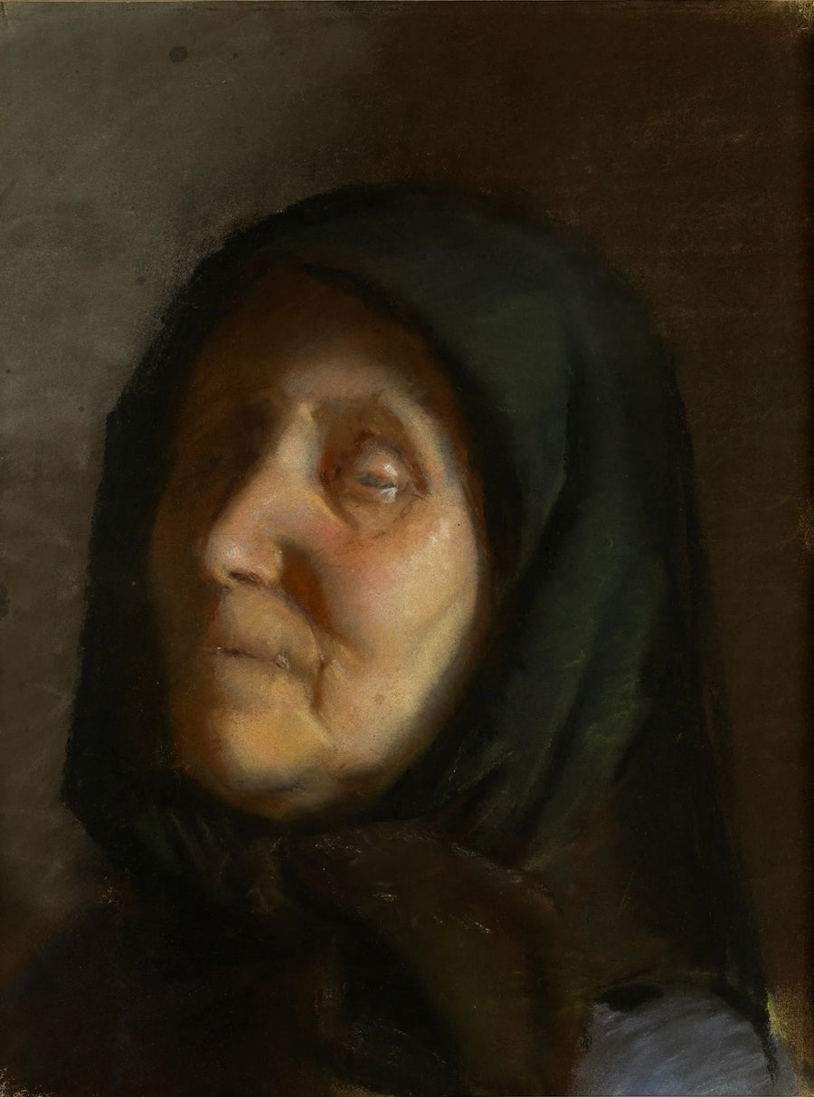 En blind kvinde - Anna Ancher