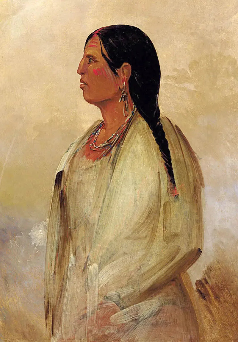 En kvinde Choctaw - George Catlin