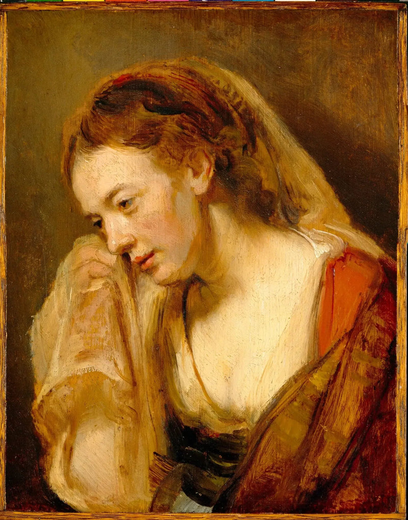 En kvinde der græder - Rembrandt
