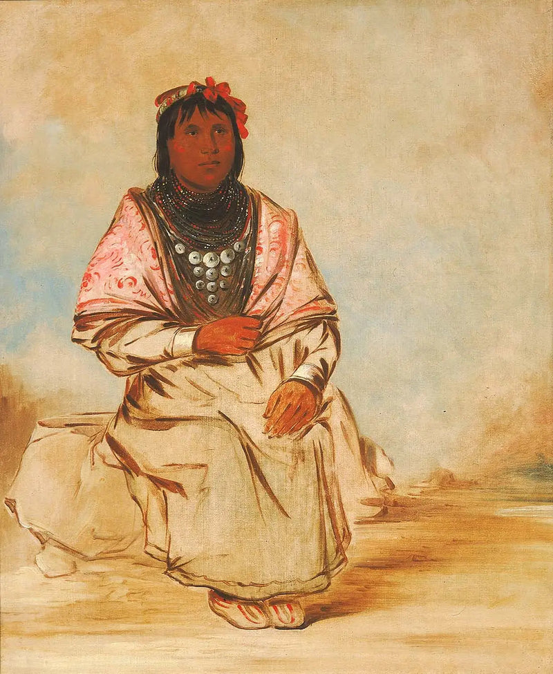 En kvinde Seminole - George Catlin