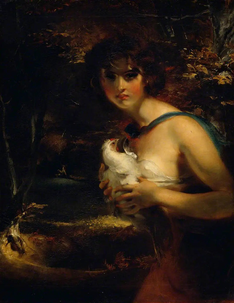 En romsk pige - Thomas Lawrence