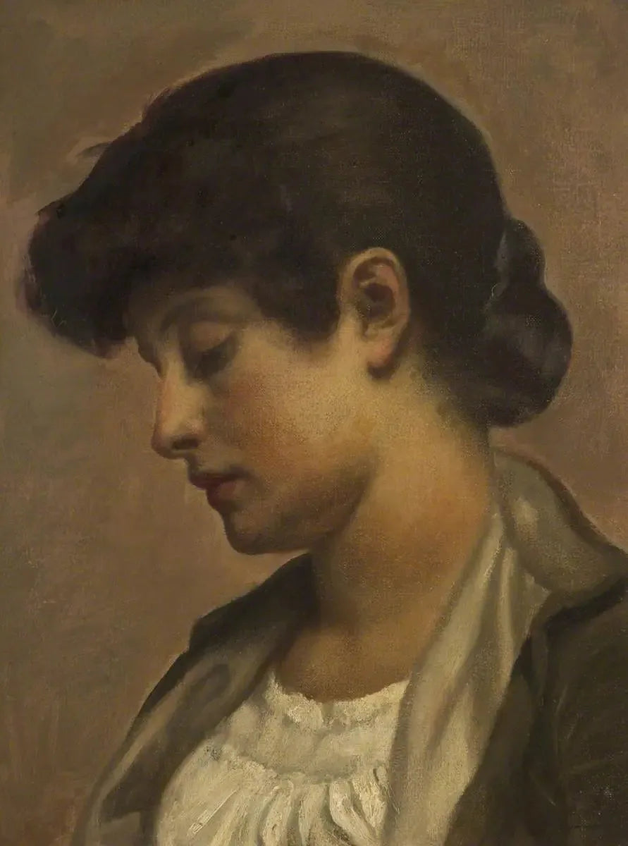 En pige Headoga - Frederic Leighton