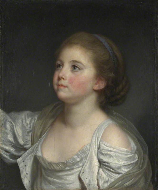 En pige - Jean-Baptiste Greuze