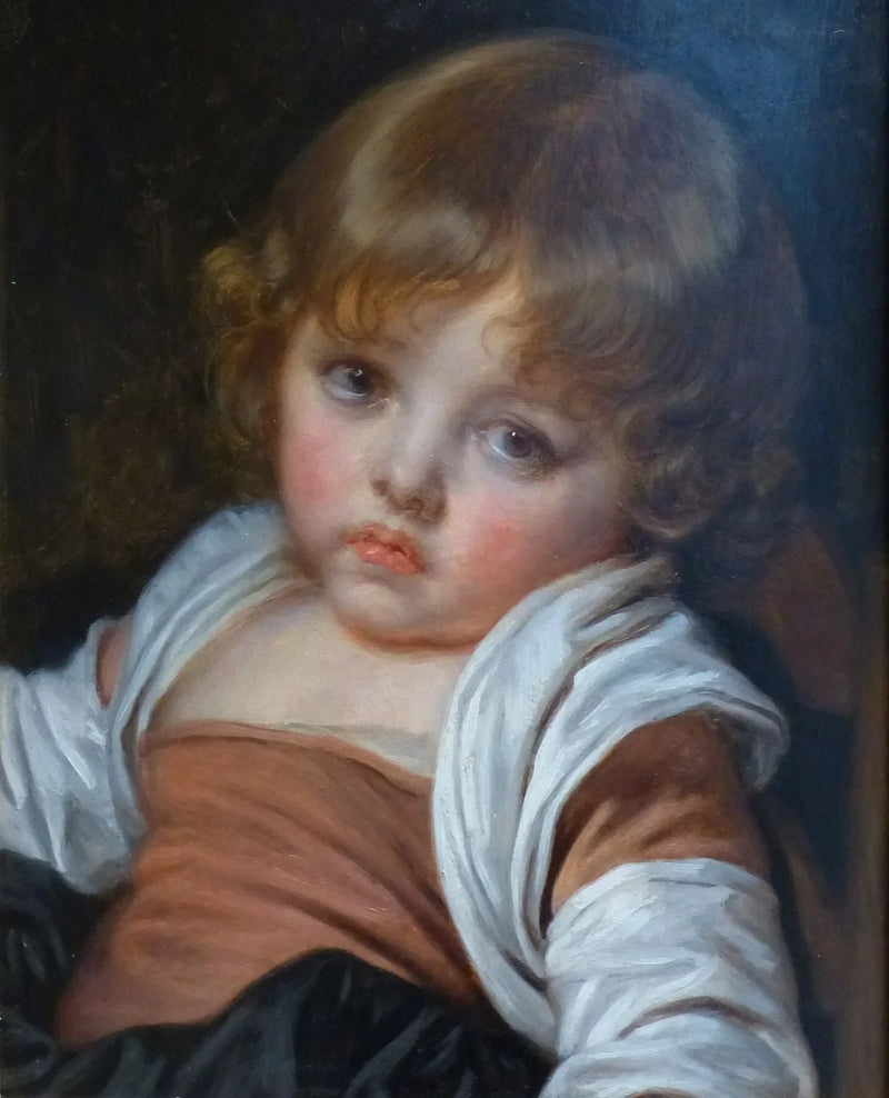 En lille pige - Jean-Baptiste Greuze