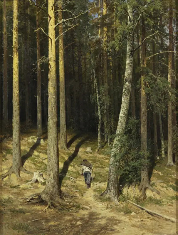 En fyrreskov - Ivan Chichkine