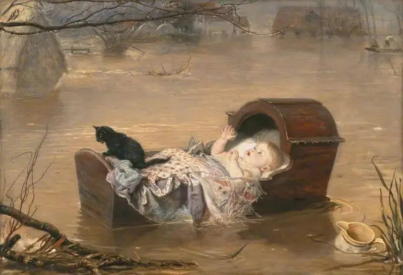 En oversvømmelse - John Everett Millais