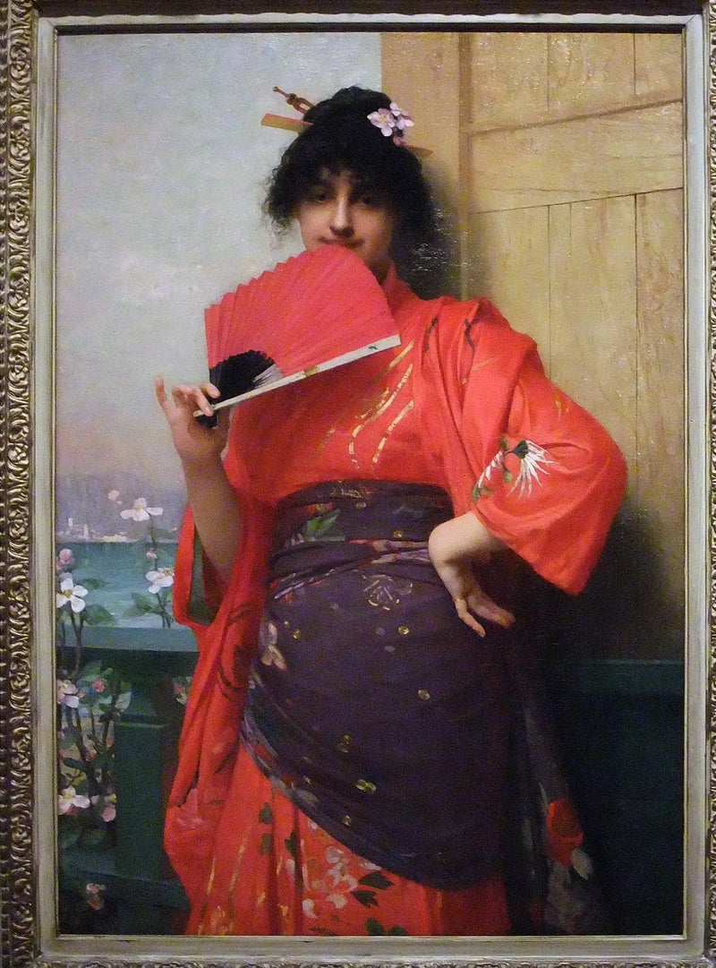 En japansk kvinde - Jules Lefebvre