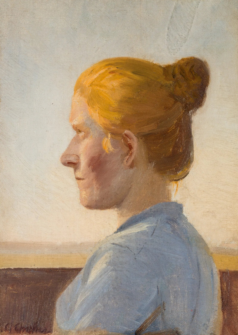 En ung kvinde fra Skagen - Anna Ancher