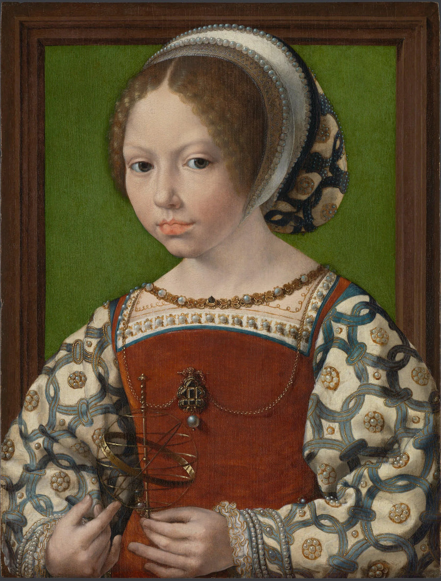 En ung prinsesse (Dorothea af Danmark?) - Jan Gossaert