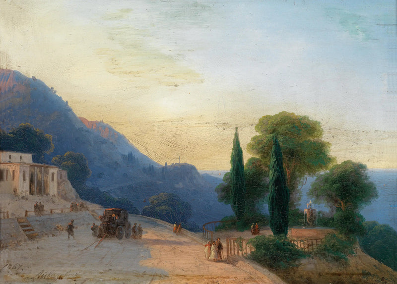 En sommerdag i Krim - Ivan Aïvazovski